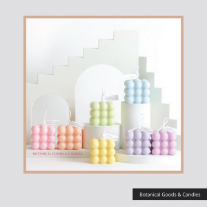 Bubble Cube Candle