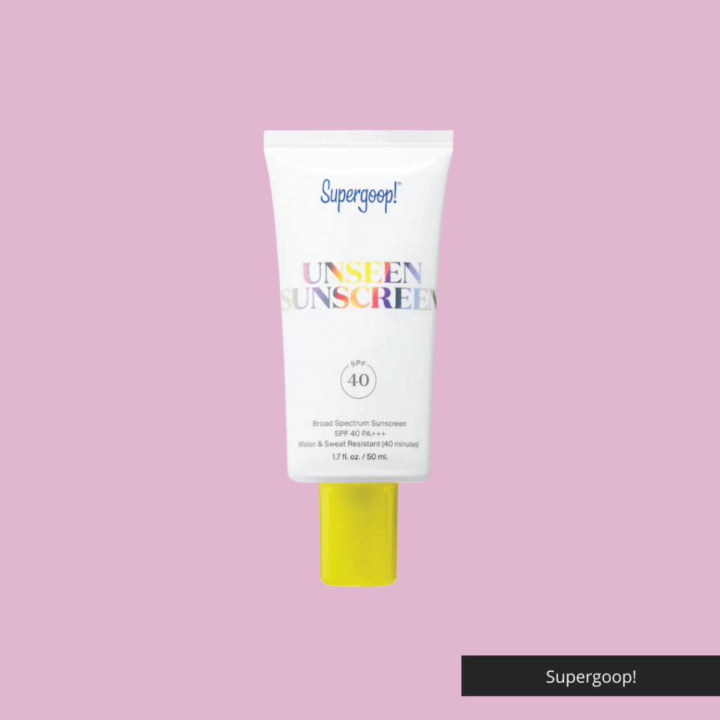 SuperGoop Unseen Sunscreen